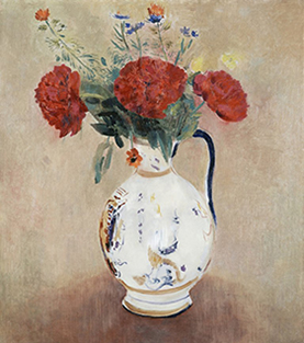 Odilon Redon, Vase with Flowers